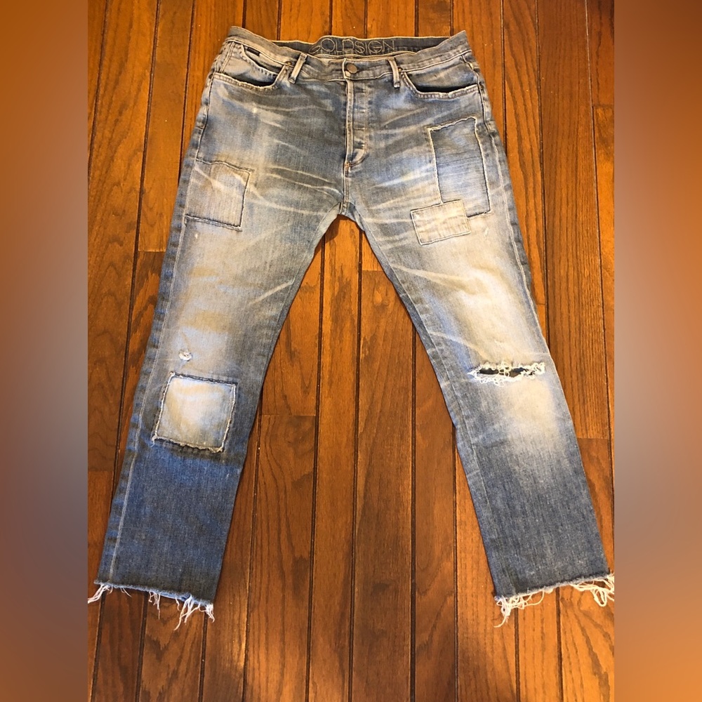 Goldsign Patched Jeans